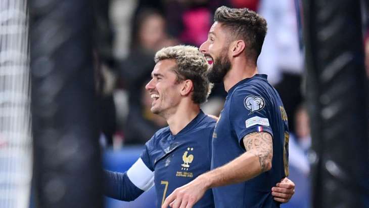 Giroud et Griezmann